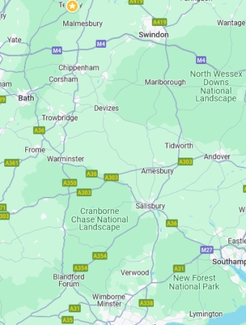 Wiltshire Map Groundworks